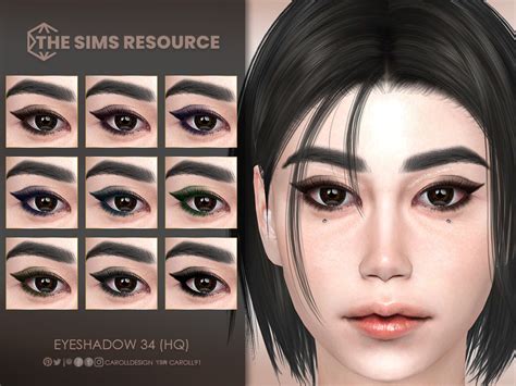 The Sims Resource Eyeshadow 34 Hq