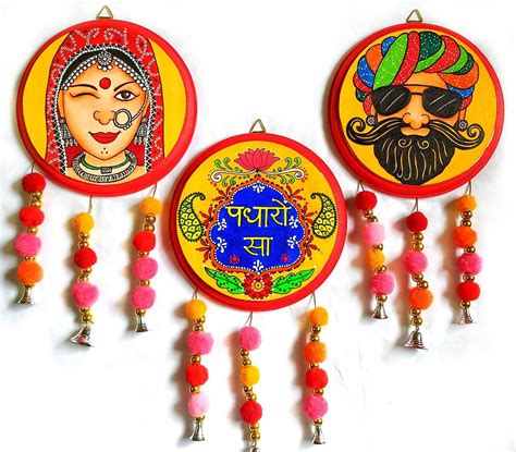 Gujarati Wall Hangings Designs