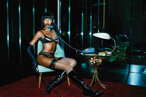 Naomi Campbell Agent Provocateur Lingerie Spring Summer Campaign