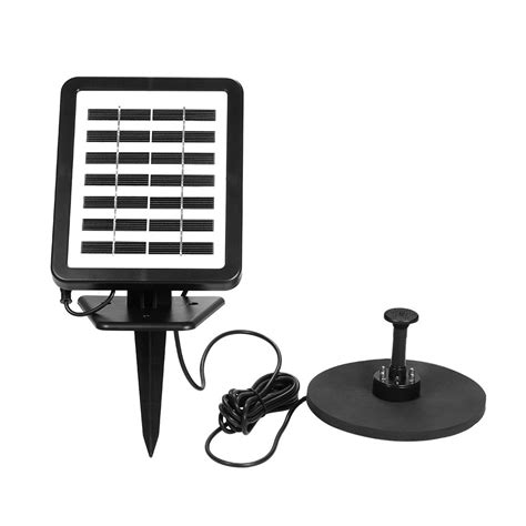 The solar pump with battery backup is the perfect combination to give. Peroptimist Solar Fountain Pump with LED Lighting ...