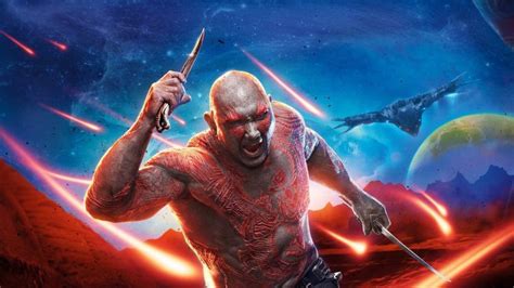 Drax The Destroyer Dave Bautista Guardians Of The Galaxy Vol 2