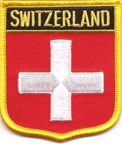 Suisse, schweiz, svizzera, svizra, confoederatio helveticae. High Quality 2.5 x 2.5 Inch Shield Switzerland Flag ...