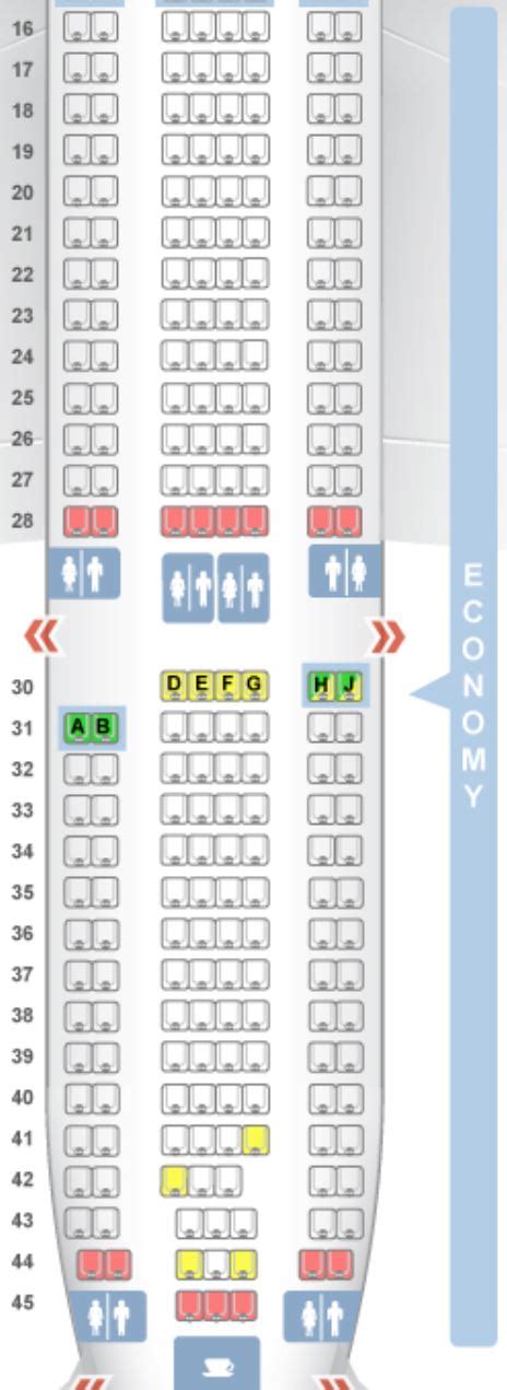 Klm Airbus A330 Seat Map