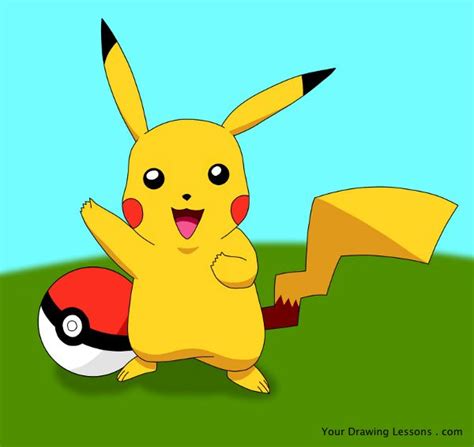 How To Draw Pikachu - Your Drawing Lessons Pages with broken file links.
