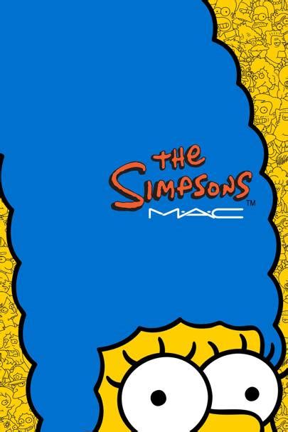 Mac X Marge Simpson Cosmetics Collection British Vogue