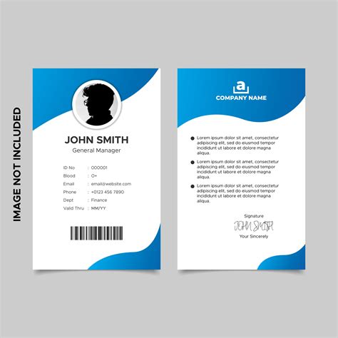 Employee Identification Card Template For Your Needs