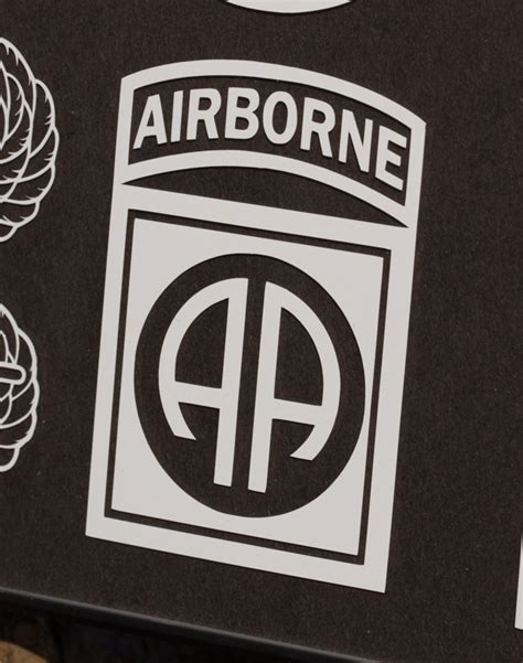 82nd Airborne Vinyl Decal Milvec