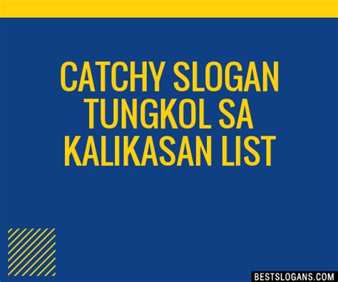 100 Catchy Tungkol Sa Kalikasan Slogans 2023 Generator Phrases