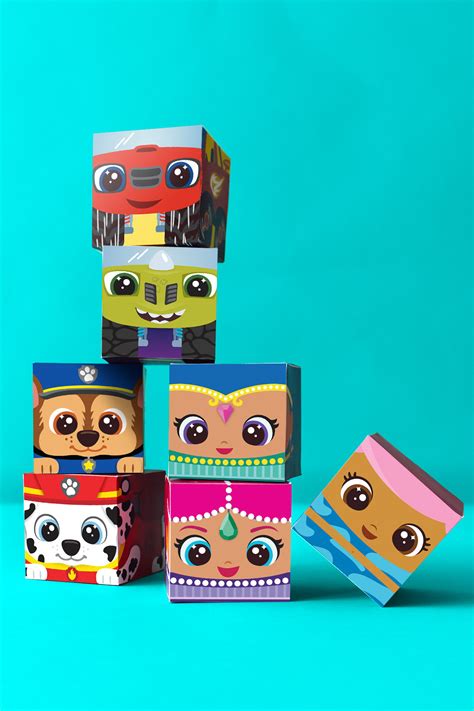 Enjoy hours of creativity with your favorite pony friends doing coloring pages, solving puzzles, designing dresses, and more! Nick Jr. Block Party Printable Craft | Nickelodeon Parents