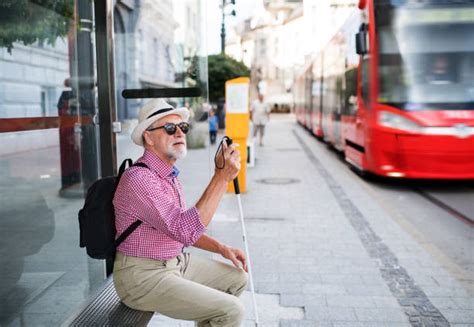 Blind Person Walking Stock Photos Pictures And Royalty Free Images Istock