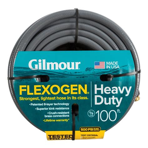 Neverkink 58 In Dia X 100 Ft Heavy Duty Water Hose 8605 100 The