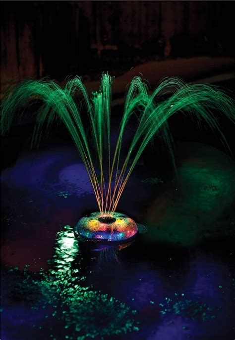 Swimming Pool Led Lights Fountain Solar Underwater Light Show Floating