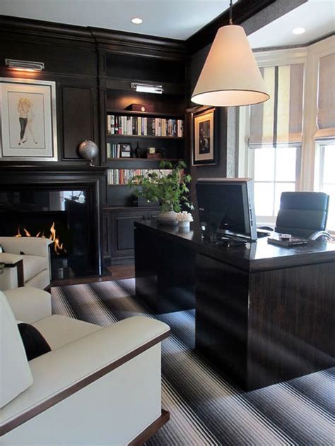 Fascinating Masculine Home Office Ideas