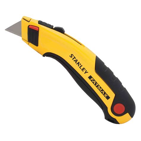 Stanley 10 778 Fatmax Retractable Utility Knife With 5 Blades Knives