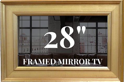 28 Framed Mirror Tv Hidden Television Hidden Television