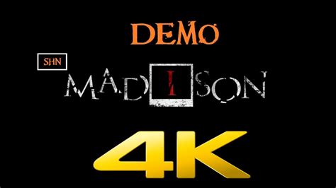 Madison Demo 4k 60fps Longplay Walkthrough Gameplay No Commentary Youtube