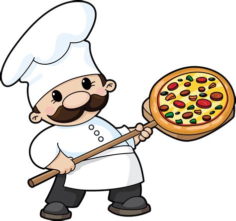 Cartoon Pizza Man Clipart Free Download On Clipartmag