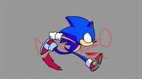Sonic Running Test By Mattzodar On Newgrounds