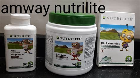 Amway Nutrilite Best Product By Kidsamway Kids Drinknutrilite Omega 3
