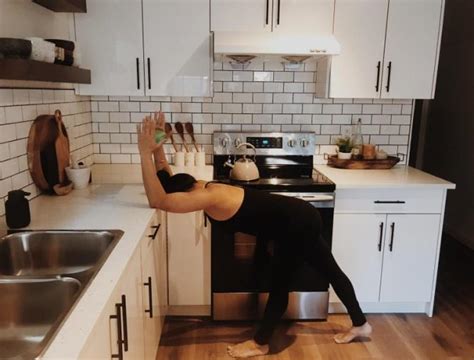 Kitchen Yoga Salamba Yoga