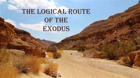 Logical Route Of The Exodus Youtube