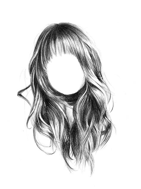 Drawing Realistic Hair Step By Step Illustration And Drawing Blog