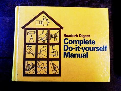 For instance, it is said that d&e only used clamper bracelet. 1973 Reader's Digest Complete Do-It-Yourself MANUAL- Hard Cover- 600 Pages ofFully Illustrated ...
