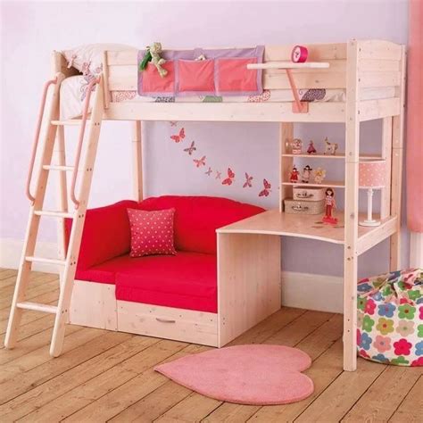 Pin By Let On Amelia Cool Loft Beds Girls Loft Bed Bed Design