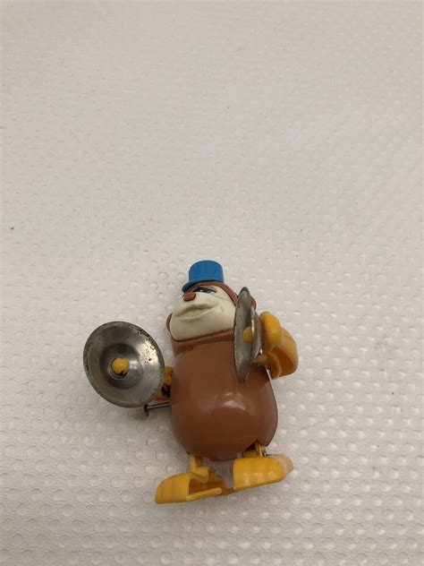 Tomy Vintage Not So Grand Band Wind Up Toy Monkey With Cymbals