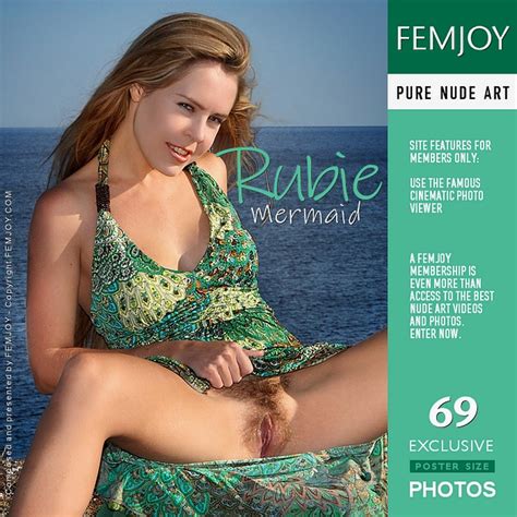 Rubie Mermaid Met Art Femjoy High Quality Images