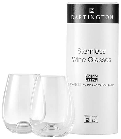 Dartington Stemless Wine Glasses Inf Inet Com