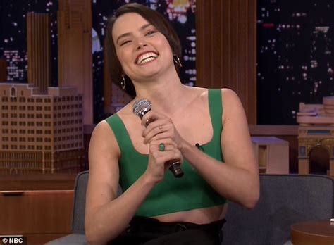 Daisy Ridley Wears Ring On Engagement Finger While Showing Impressive