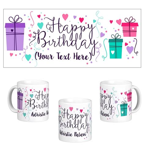 Contoh Desain Gelas Mug Sekolah Desain Mug Ulang Tahu