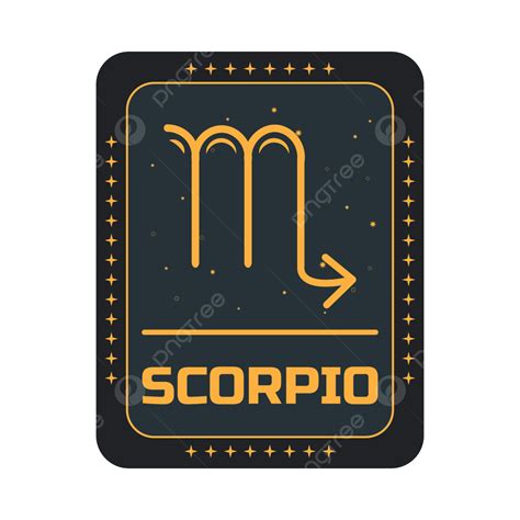 Zodiac Scorpio Scorpio Zodiac Constellation Png And Vector With