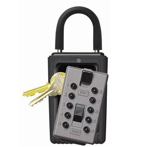 Portable Push Button Lock Box