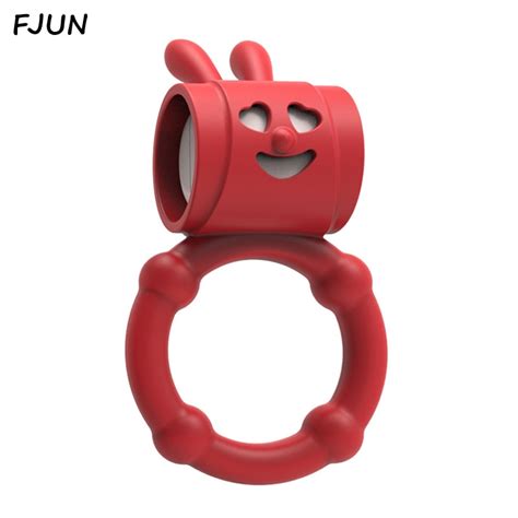 3 Colors Vibrating Cock Ring Delay Penis Ring Adult Sex Toys For Men