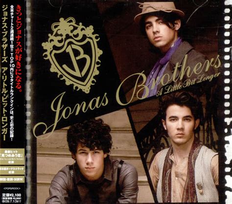 The Jonas Brothers A Little Bit Longer Japanese Promo Cd Album Cdlp 503172