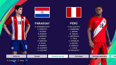 What is the difference between paraguay and peru? PARAGUAY VS PERÚ - ELIMINATORIAS QATAR 2022 | PES 2021 ...