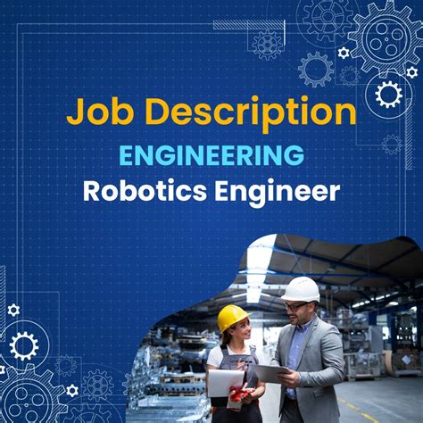 Job Descriptions Robotics Engineer