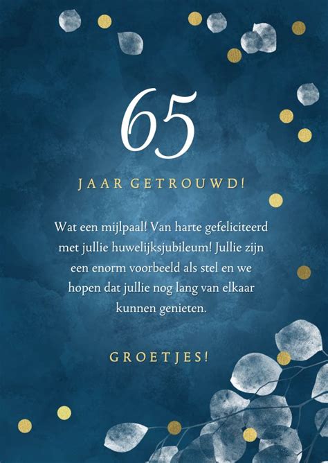 Huwelijksjubileum Felicitatiekaart Jaar Kaartje Go