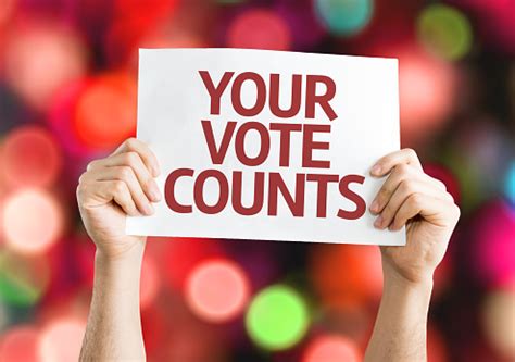 Your Vote Counts Stock Photo - Download Image Now - iStock