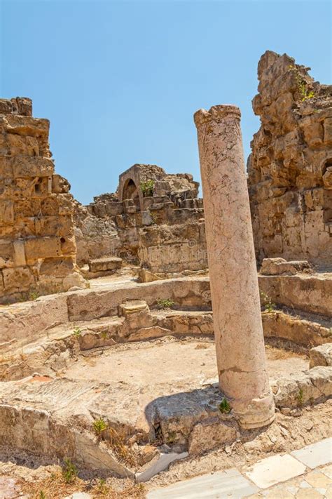 Salamis Ruins Stock Image Image Of Cyprus Mythology 35829723