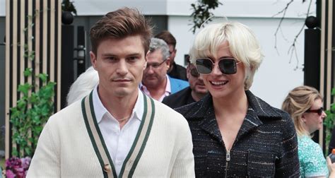 Pixie Lott Oliver Cheshire Attend Wimbledon After Announcing First