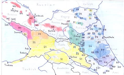 The Caucasian Languages Jörg Rhiemeiers Conlang Page