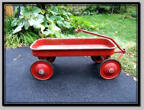 The Little Red Wagon A Must Have During Childhood Red Wagon Little