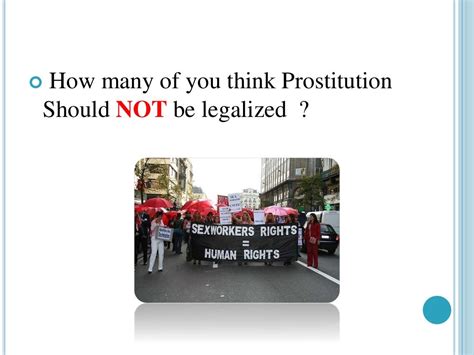 Legalizing Prostitution In India