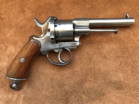 Nice Large 9mm Pinfire Revolver Type Lefaucheux Ca 1860 Catawiki