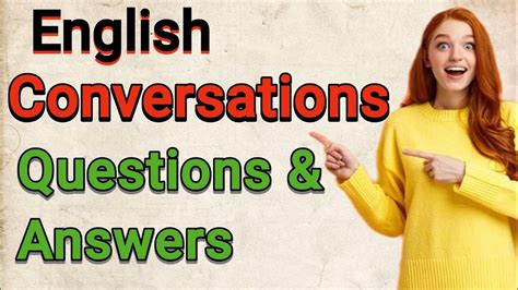 How To Speak English Daily Use Questions And Answers For Speaking