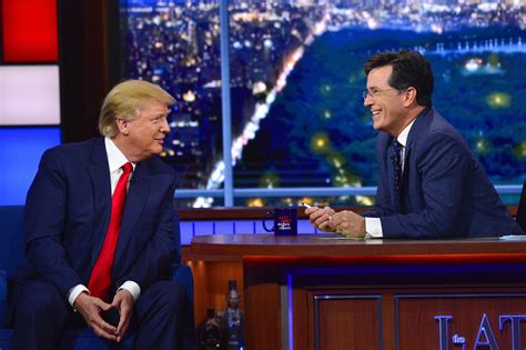 Stephen Colbert Says Donald Trump Is Boring Late Night Guest Time