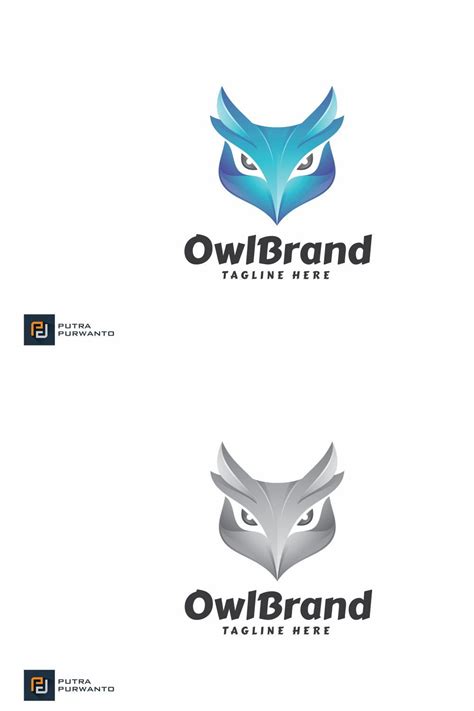 Owl Brand Logo Template Masterbundles